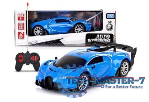 Auto wyścigowe R/C TFB Niebieskie