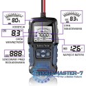 Cyfrowy tester akumulatora z wyświetlaczem LCD | 12V | 24V | 3Ah-250Ah