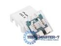 Gniazdo natynkowe 2x RJ45 Kat.5E białe ekranowane