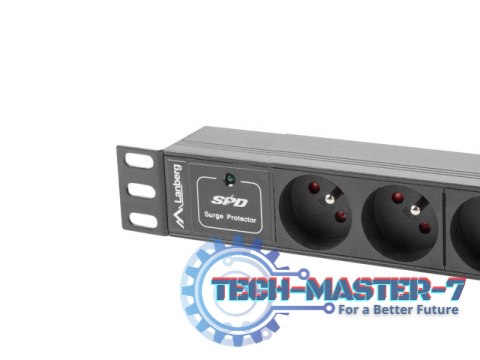 Listwa zasilająca Rack PDU 10 cali 1U 3x 230V PL 2m 10A czarna C14 Listwa zasilająca Rack PDU 10 cali 1U 3x 230V PL 2m 10A czarna C14
