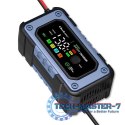 Prostownik do akumulatora z funkcją naprawy | Inteligentna mikroprocesorowa ładowarka | 12V | 7A | LED | 4 tryby