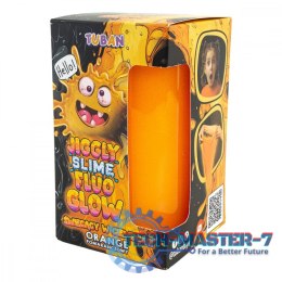 Slime Jiggly Fluo Glow pomarańczowy 430g