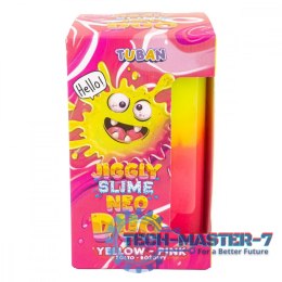 Slime Jiggly Neo Duo żółto-różowy 430g