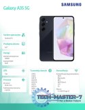 Smartfon GALAXY A35 DualSIM 5G 6/128GB Enterprise Czarny
