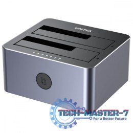Stacja klonująca dyski 2,5/3,5 USB 5 Gbps; Y-3026GY01-EU