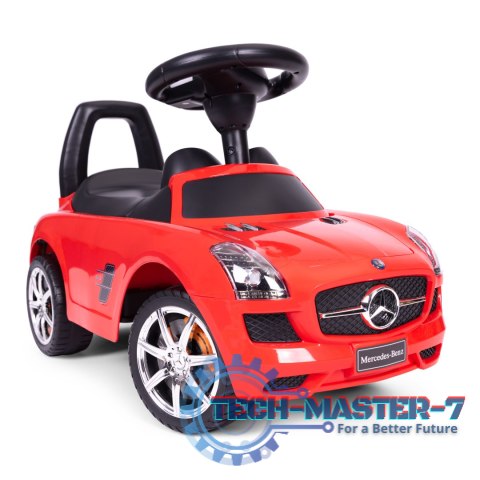 Jeździk, pchacz Mercedes czerwony SLS AMG czerwony MULTISTORE Jeździk, pchacz Mercedes czerwony SLS AMG czerwony MULTISTORE