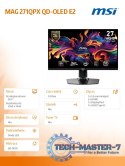 Monitor 26.5 cala MAG 271QPX QD-OLED E2 LED/WQHD/FLAT/240Hz/czarny