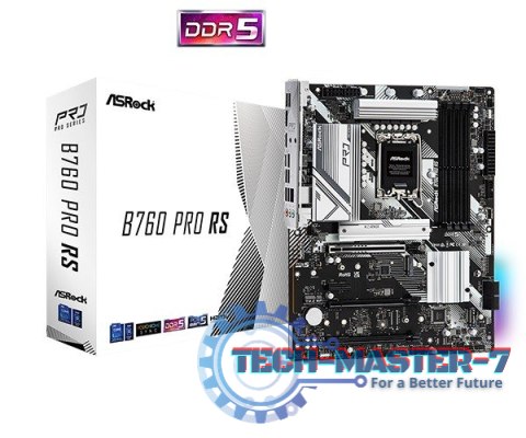 Płyta główna B760 Pro RS s1700 4DDR5 DP/HDMI/eDP M.2 ATX Płyta główna B760 Pro RS s1700 4DDR5 DP/HDMI/eDP M.2 ATX