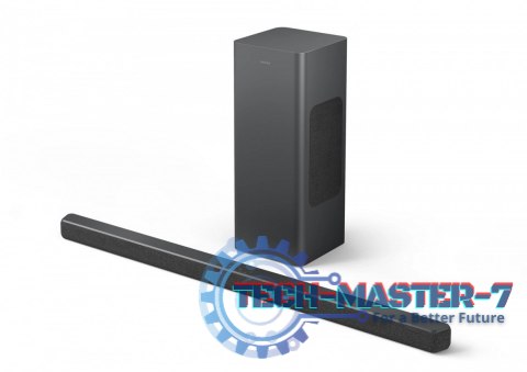 Soundbar 2.1 z bezprzewodowym subwooferem TAB6309/10 Soundbar 2.1 z bezprzewodowym subwooferem TAB6309/10