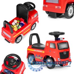 Auto MERCEDES jeździk pchacz Wóz strażacki MULTISTORE
