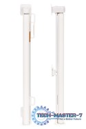 Bramka barierka roleta 180 cm ochronna zabezpieczająca na schody i drzwi - beżowa ECOTOYS ECOTOYS