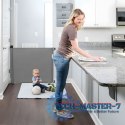 Bramka barierka roleta 180 cm ochronna zabezpieczająca na schody i drzwi - szara ECOTOYS ECOTOYS