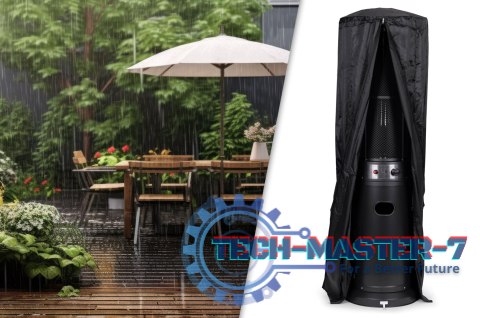 Ogrzewacz parasol gazowy grzejnik 13 kW szklany na ogród patio reduktor wąż pokrowiec MultiGarden MultiGarden Ogrzewacz parasol gazowy grzejnik 13 kW szklany na ogród patio reduktor wąż pokrowiec MultiGarden MultiGarden