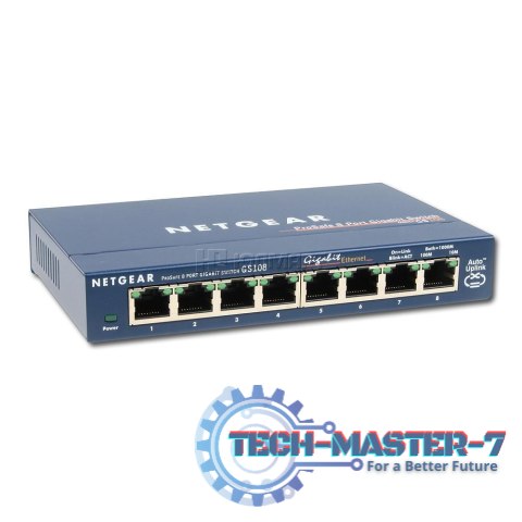 Switch Unmanaged Plus 8xGE - GS108GE Switch Unmanaged Plus 8xGE - GS108GE