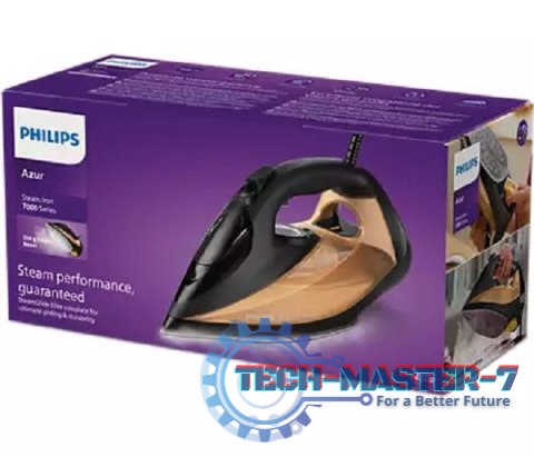 Żelazko parowe PHILIPS DST7040/80 7000 Series (2800W /Czarno-złoty) Żelazko parowe PHILIPS DST7040/80 7000 Series (2800W /Czarno-złoty)