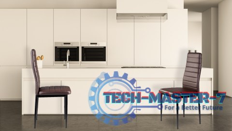 Zestaw krzeseł do jadalni salonu z ekoskóry 4 szt. wysokie oparcie - brązowe ModernHome ModernHome Zestaw krzeseł do jadalni salonu z ekoskóry 4 szt. wysokie oparcie - brązowe ModernHome ModernHome