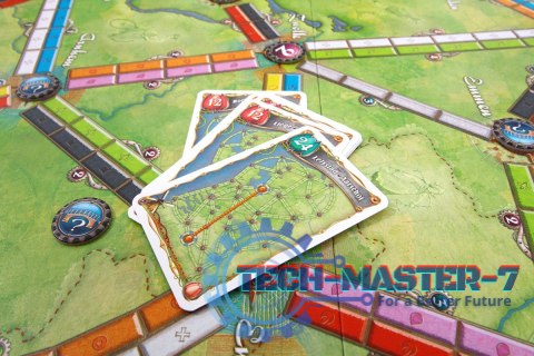 Gra Wsiąść do pociągu Kolekcja Map 4 - Holandia Gra Wsiąść do pociągu Kolekcja Map 4 - Holandia