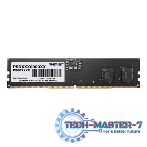 Pamięć PATRIOT (DIMM/DDR5/16 GB/5600MHz/1.1V/46CL/SINGLE) Pamięć PATRIOT (DIMM/DDR5/16 GB/5600MHz/1.1V/46CL/SINGLE)