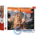 Puzzle 3000 elementów, Zamek Neuschwanstein Zimą