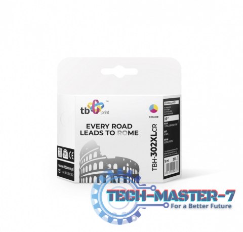 Tusz do HP DJ 1110/2130 TBH-302XLCR kolor refabrykowany Tusz do HP DJ 1110/2130 TBH-302XLCR kolor refabrykowany