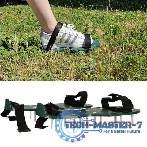Aerator wertykulator do trawy buty z kolcami do trawnika Aerator wertykulator do trawy buty z kolcami do trawnika