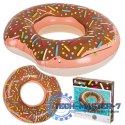 Kółko do pływania koło dmuchane BESTWAY 36188 donut brązowe 107cm
