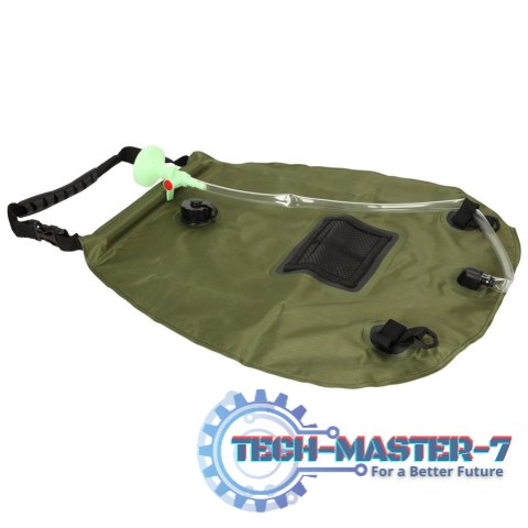 Prysznic turystyczny solarny polowy kempingowy 20L XXL z termometrem Prysznic turystyczny solarny polowy kempingowy 20L XXL z termometrem