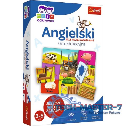 Gra Angielski dla przedszkolaka Mały Odkrywca Gra Angielski dla przedszkolaka Mały Odkrywca