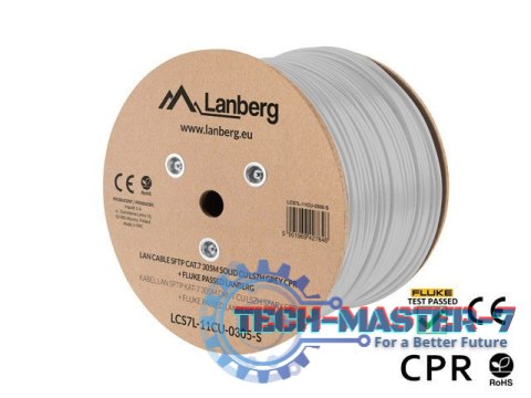 Kabel SFTP kat.7 CU305m drut LCS7L-11CU-0305-S Kabel SFTP kat.7 CU305m drut LCS7L-11CU-0305-S