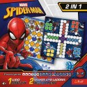 Gra 2w1 Chińczyk / Węże i drabiny, Spider-Man