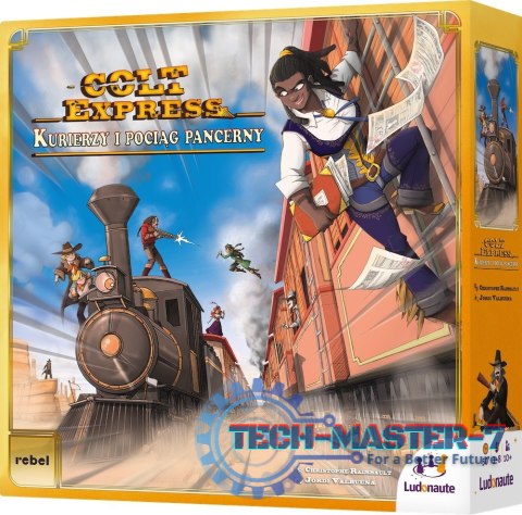 Gra Colt Express Kurierzy i pociąg pancerny Gra Colt Express Kurierzy i pociąg pancerny