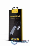 Hub 4-portowy USB (3xUSB 2.0, USB 3.1)