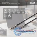 Kabel połączeniowy hybrydowy AOC USB 3.1 Typ C/USB Typ C 4K 60Hz 10m