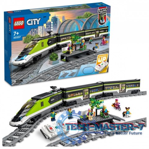 Klocki City 60337 Ekspresowy pociąg pasażerski Klocki City 60337 Ekspresowy pociąg pasażerski