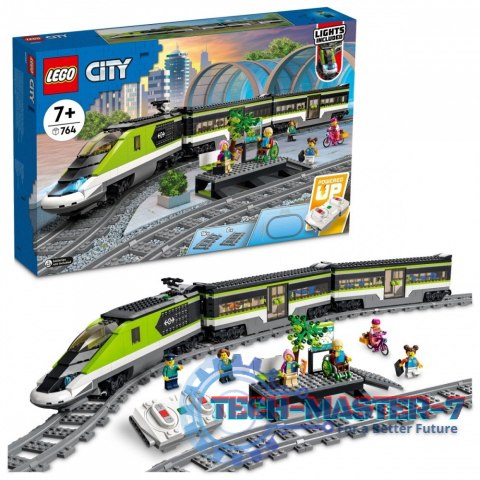 Klocki City 60337 Ekspresowy pociąg pasażerski Klocki City 60337 Ekspresowy pociąg pasażerski