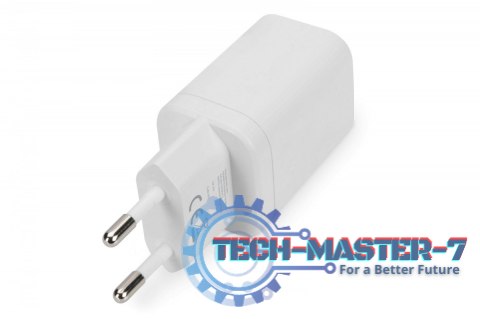 Ładowarka sieciowa zasilacz 1x USB-A 12W 1x USB-C 18W PD 3.0 max. 30W Biała Ładowarka sieciowa zasilacz 1x USB-A 12W 1x USB-C 18W PD 3.0 max. 30W Biała