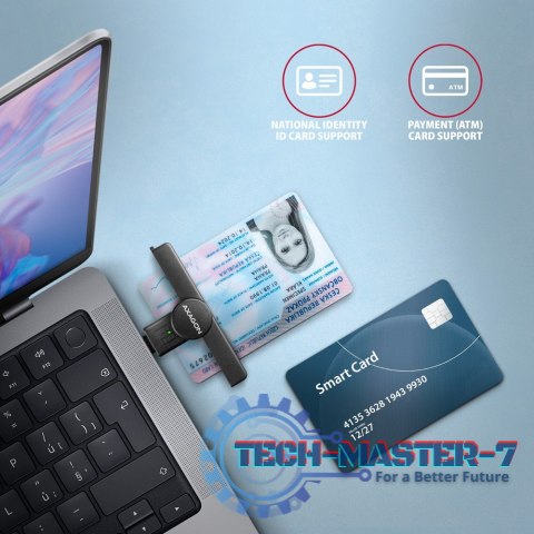 CRE-SMPC Czytnik kart identyfikacyjnych PocketReader USB-C CRE-SMPC Czytnik kart identyfikacyjnych PocketReader USB-C