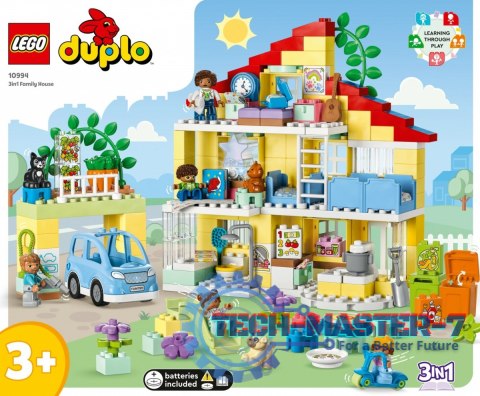 Klocki DUPLO 10994 Dom rodzinny 3 w 1 Klocki DUPLO 10994 Dom rodzinny 3 w 1