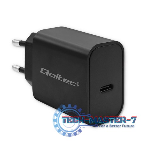 Ładowarka Super Quick PD | USB-C | 20W | 5-12V | 1.67-3A | Czarna Ładowarka Super Quick PD | USB-C | 20W | 5-12V | 1.67-3A | Czarna