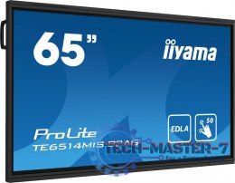 Monitor interaktywny 65 cali TE6514MIS-B2AG, INFRARED,50pkt,VA,4K, 7H,WiFi,MIC,USB, ANDROID 13, Google EDLA