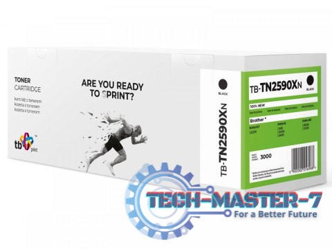 Toner do Brother TN2590XL TB-TN2590XN BK 100% nowy Toner do Brother TN2590XL TB-TN2590XN BK 100% nowy