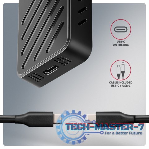 EEM2-20G Obudowa zewnętrzna aluminiowa USB-C 3.2 Gen 2 M.2 NVMe SSD 20Gbps EEM2-20G Obudowa zewnętrzna aluminiowa USB-C 3.2 Gen 2 M.2 NVMe SSD 20Gbps