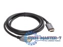 Kabel Displayport(M)-HDMI(M)1.8M 4K czarno-srebrny
