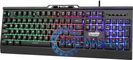Klawiatura metalowa dla Graczy COMQUEROR dynamiczne podświetlenie - wersja limitowana World Of Tanks