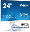 Monitor 24 cale XUB2497HSN-W2 IPS, USB-C Dock, HDMI, DP, 300cd, Pivot, HAS, biały /5y/