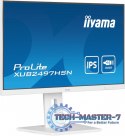 Monitor 24 cale XUB2497HSN-W2 IPS, USB-C Dock, HDMI, DP, 300cd, Pivot, HAS, biały /5y/