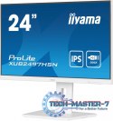Monitor 24 cale XUB2497HSN-W2 IPS, USB-C Dock, HDMI, DP, 300cd, Pivot, HAS, biały /5y/