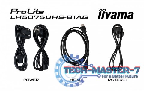 Monitor 50 cali LH5075UHS-B1AG,24/7,VA,ANDROID.11,4K,3xHDMI,DP,RJ45, 2xUSB,2x10W Monitor 50 cali LH5075UHS-B1AG,24/7,VA,ANDROID.11,4K,3xHDMI,DP,RJ45, 2xUSB,2x10W