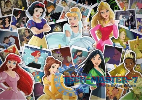 Puzzle 1000 elementów Księżniczki Disneya Puzzle 1000 elementów Księżniczki Disneya