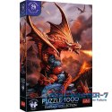 Puzzle 1000 elementów Ognisty Smok Anne Stokes